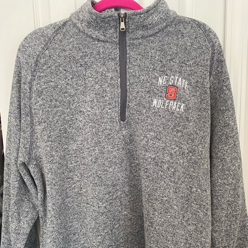 NC state quarter zip sweatshirt